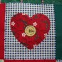 27 Christmas Cotton Quilt Blocks Fabric Tree Angel Heart Gingerbread Men