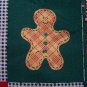 27 Christmas Cotton Quilt Blocks Fabric Tree Angel Heart Gingerbread Men