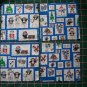 22 Square Pieces Christmas Cotton Fabric Quilting Material Dianna Marcum Marcus