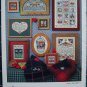 Vintage Counted Cross Stitch Jeremiah Junction Christmas Samplers Patterns