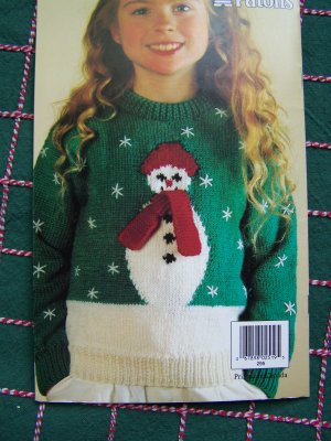 Free Knitting Pattern For Sweater Christmas Ornament