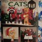 Free Shipping US Christmas Cats Plastic Canvas Patterns 3158 Kittens Cat