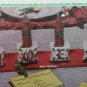 USA Free S&H 80's Vintage Beads Gone Christmas Pattern Book Beaded Ornaments Garland