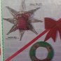 USA Free S&H 80's Vintage Beads Gone Christmas Pattern Book Beaded Ornaments Garland