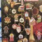 Free S&H USA 31 Vintage Christmas Ornaments Patterns Cross Stitch & Needlepoint 180