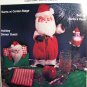 Free USA Shipping Vintage 80's Plaid Christmas Pattern Book 12 Angels 5 Santas 7378