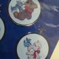 Vintage Christmas Cross Stitch Craft Kit Cat 4 Ornaments Studio M