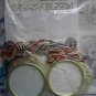 Vintage Christmas Cross Stitch Craft Kit Cat 4 Ornaments Studio M