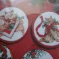 Janlynn Cross Stitch Christmas Tree 8 Cat Ornaments Craft Kit Embroidery Cats