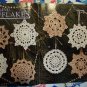 McCall's Crochet Christmas Patterns Magazine 1993 Poinsettia Skirt Snowflake Victorian Ornaments