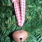10 Primitive Rusty Jingle Bell Christmas Ornaments Country Rustic