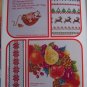 Vintage Christmas Counted Cross Stitch Pattern Book
