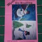 S&H Free USA 2 Vintage Dry Brushing Shirt Painting Patterns Christmas Snowman