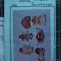 6 Vintage Wood Angel Christmas Tree Ornament Painting Patterns