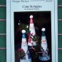 USA Free S&H Cardboard Cone Kringles Christmas Santa Claus Painting Pattern