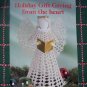 USA Free S&H Vintage 2 Knitting 5 Crochet Christmas Patterns Angel Snowflakes Stockings Skirt
