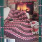 USA Free S&H Vintage 2 Knitting 5 Crochet Christmas Patterns Angel Snowflakes Stockings Skirt