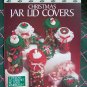 USA Free S&H Vintage Christmas Crochet Patterns Jar Lid Covers 3 or 3.5" 751