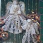10 Vintage Victorian Christmas Lace Crochet Patterns Book 7808