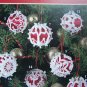 18 Crochet Christmas Patterns Satin Ball Covers Decorative Pearl Pin Heads