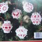 18 Crochet Christmas Patterns Satin Ball Covers Decorative Pearl Pin Heads