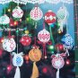 12 New Bedspread Cotton Thread Crochet Christmas Tree Ornament Patterns Satin Ball Covers