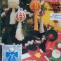 USA Free Shipping 1970's Vintage Christmas Crochet Patterns Book