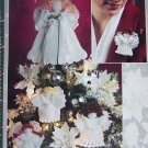 Free USA S&H Crochet Christmas Angel Patterns Tree Topper Centerpiece Ornaments 2679
