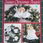 Free USA S&H Crochet Christmas Angel Patterns Tree Topper Centerpiece Ornaments 2679
