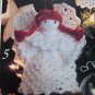 Free USA S&H Crochet Christmas Angel Patterns Tree Topper Centerpiece Ornaments 2679