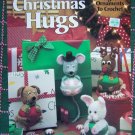 8 New Crochet Patterns Christmas Hugs Ornaments Stuffed Animal Satin Ball Huggers  2070