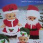 USA Free S&H 24 New Christmas Crochet Patterns Cupid Dolls Clothing Lot