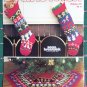 Vintage Knitting Patterns Christmas Stuffed Animal & Sampler Stockings Tree Skirt