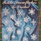 New 35 Thread Crochet Mini Christmas Snowflake Patterns Small Cotton Snowflakes