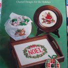 Vintage Christmas Stitchin Cross Stitch Holiday Patterns Book Free USA S&H