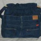 purse Snoopy Valentines Day quilt denim organizer handbag