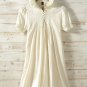 Ivory Detail Collar Causal Dress
