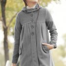 Classic Fashion Button Coat (3 colors)