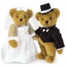 Bride and Groom Bears- Personalized Address Labels