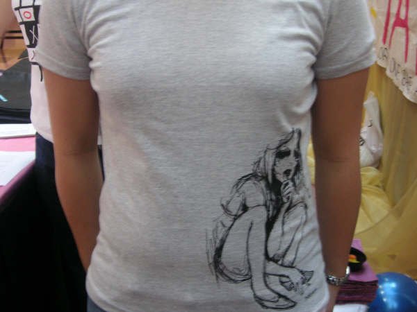 Manga Girl - grey