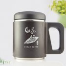 Free Ship 2 vacuum sports pot hiking outdoor thermal stainless steel water bottle backpack pot