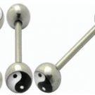 Surgical Steel ying yong logo ball