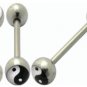 Surgical Steel ying yong logo ball