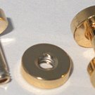 Surgical Steel Gold Anodized Ear Flesh Tunnel