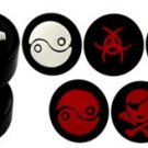Fake Ear Plug with Emboss Logos