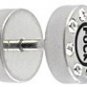 Surgical Steel Jeweled Ear Logo Design Stud