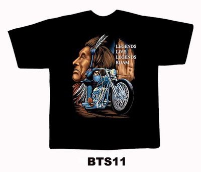 Black colour T-Shirt with Fabric printing Design