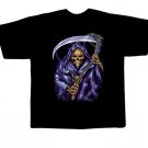 Black colour T-Shirt with Fabric printing Skull Design