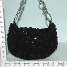 SEQUENCE BEADS PURSE - BLACK (X69251)