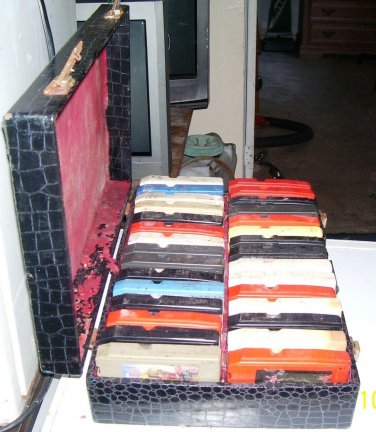 8 Track Tapes Box Lot
